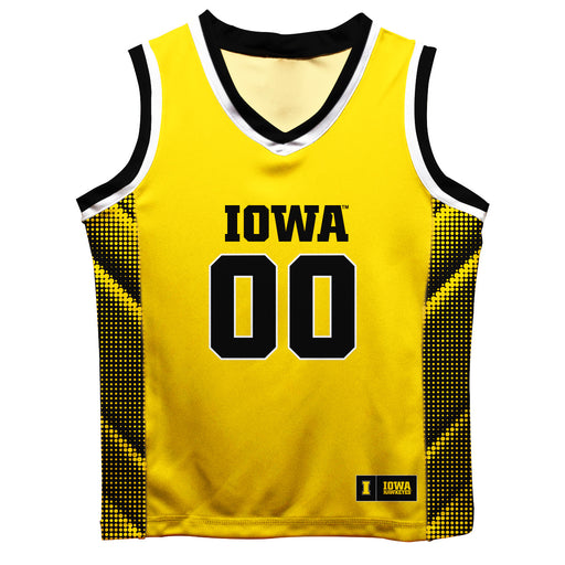 Iowa Hawkeyes Vive La Fete Game Day Gold Boys Fashion Basketball Top