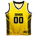 Iowa Hawkeyes Vive La Fete Game Day Gold Boys Fashion Basketball Top