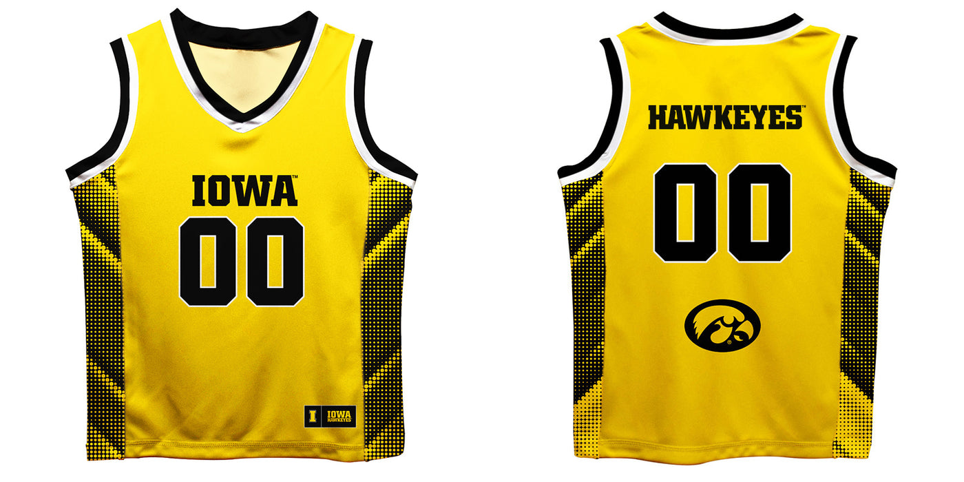 Iowa Hawkeyes Vive La Fete Game Day Gold Boys Fashion Basketball Top - Vive La Fête - Online Apparel Store