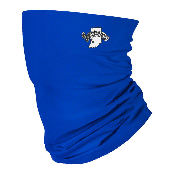 Indiana State University Solid Blue Neck Gaiter - Vive La Fête - Online Apparel Store