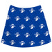 Indiana State University Repeat Logo Blue Skirt - Vive La Fête - Online Apparel Store
