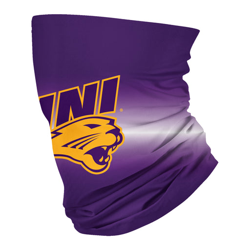 Northern Iowa Panthers Neck Gaiter Degrade Purple and White - Vive La Fête - Online Apparel Store