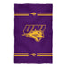 Northern Iowa Panthers Vive La Fete Game Day Absorvent Premium Purple Beach Bath Towel 51 x 32" Logo and Stripes" - Vive La Fête - Online Apparel Store