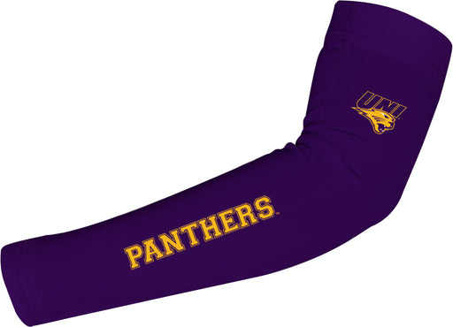 Northern Iowa Panthers Vive La Fete Toddler Youth Women Game Day Solid Arm Sleeve Pair Primary Logo and Mascot