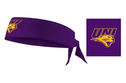 Northern Iowa Panthers Vive La Fete Solid Purple Head Tie Bandana - Vive La Fête - Online Apparel Store
