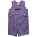 Northern Iowa Panthers Embroidered Purple Gingham Boys Jon Jon