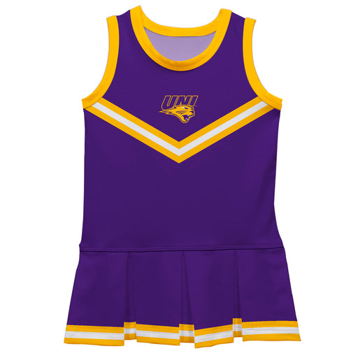 Northern Iowa Panthers Vive La Fete Game Day Purple Sleeveless Cheerleader Dress