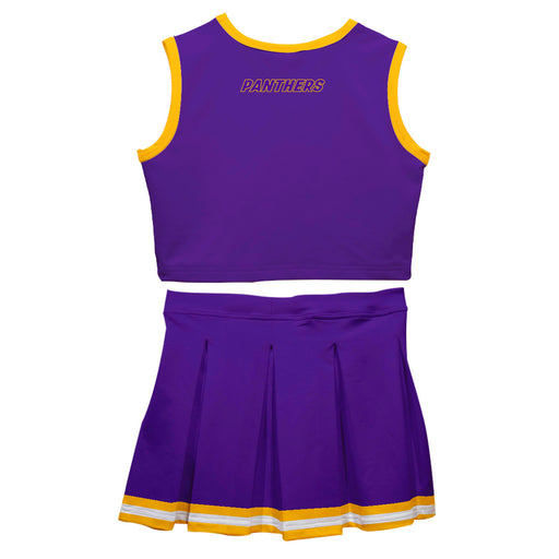 Northern Iowa Panthers Vive La Fete Game Day Purple Sleeveless Cheerleader Set - Vive La Fête - Online Apparel Store