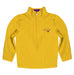 Northern Iowa Panthers  Vive La Fete Game Day Solid Gold Quarter Zip Pullover Sleeves