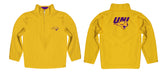 Northern Iowa Panthers  Vive La Fete Game Day Solid Gold Quarter Zip Pullover Sleeves - Vive La Fête - Online Apparel Store