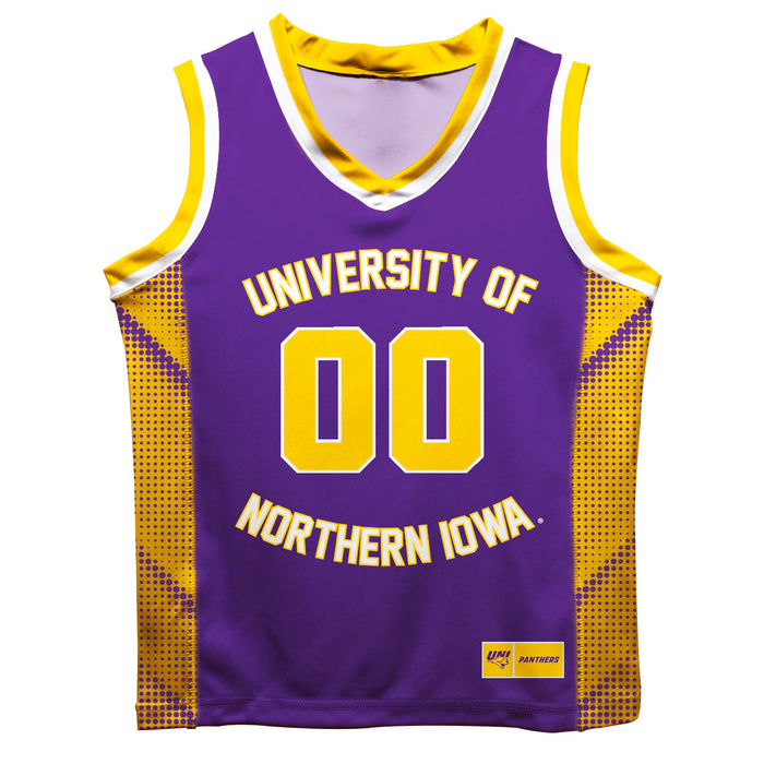 Northern Iowa Panthers Vive La Fete Game Day Purple Boys Fashion Basketball Top