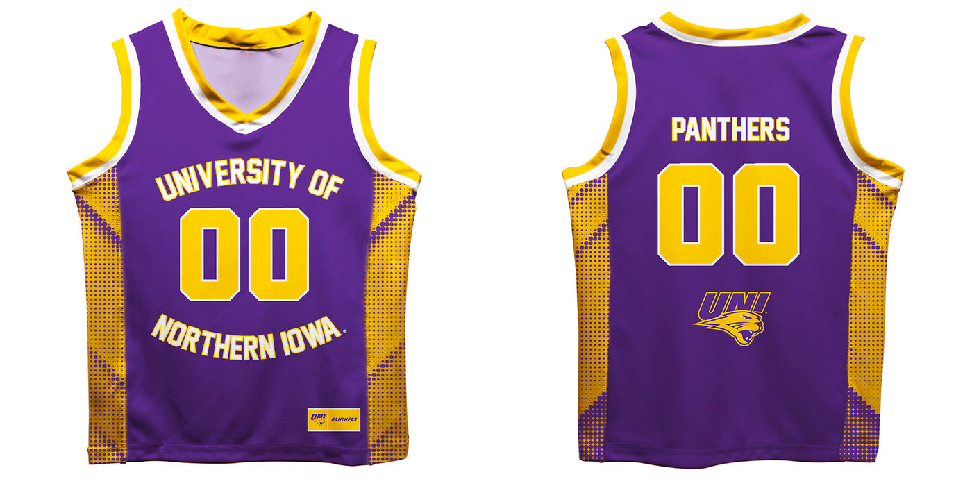 Northern Iowa Panthers Vive La Fete Game Day Purple Boys Fashion Basketball Top - Vive La Fête - Online Apparel Store