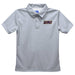 Northern Iowa Panthers Embroidered Gray Short Sleeve Polo Box Shirt