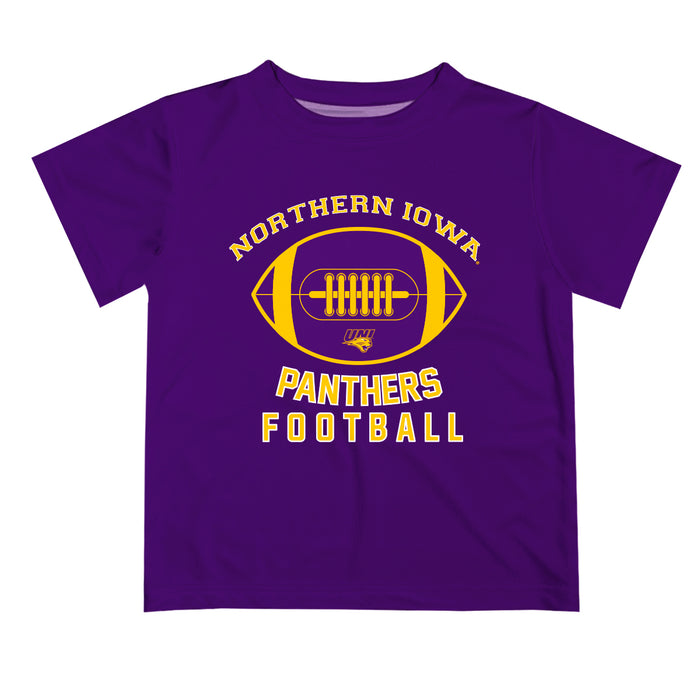 Northern Iowa Panthers Vive La Fete Football White Short Sleeve Tee Shirt - Vive La Fête - Online Apparel Store
