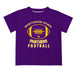 Northern Iowa Panthers Vive La Fete Football White Short Sleeve Tee Shirt - Vive La Fête - Online Apparel Store
