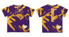 Northern Iowa Panthers Vive La Fete Boys Game Day Purple Short Sleeve Tee Paint Brush - Vive La Fête - Online Apparel Store