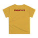 Iowa State Cyclones ISU Original Dripping Football Helmet Gold T-Shirt by Vive La Fete - Vive La Fête - Online Apparel Store