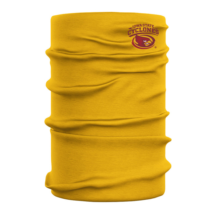 Iowa State Cyclones Vive La Fete Gold Game Day Collegiate Logo Face Cover Soft  Four Way Stretch Neck Gaiter - Vive La Fête - Online Apparel Store