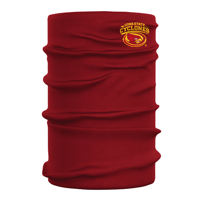 Iowa State Cyclones Vive La Fete Maroon Game Day Collegiate Logo Face Cover Soft  Four Way Stretch Neck Gaiter - Vive La Fête - Online Apparel Store