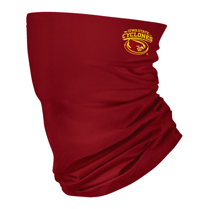 Iowa State Cyclones Vive La Fete Maroon Game Day Collegiate Logo Face Cover Soft  Four Way Stretch Neck Gaiter - Vive La Fête - Online Apparel Store
