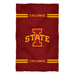 Iowa State Cyclones ISU Vive La Fete Game Day Absorvent Premium Maroon Beach Bath Towel 51 x 32" Logo and Stripes" - Vive La Fête - Online Apparel Store