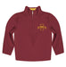 Iowa State Cyclones ISU Vive La Fete Game Day Solid Red Quarter Zip Pullover Sleeves