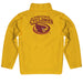 Iowa State Cyclones ISU Vive La Fete Game Day Solid Gold Quarter Zip Pullover Sleeves - Vive La Fête - Online Apparel Store