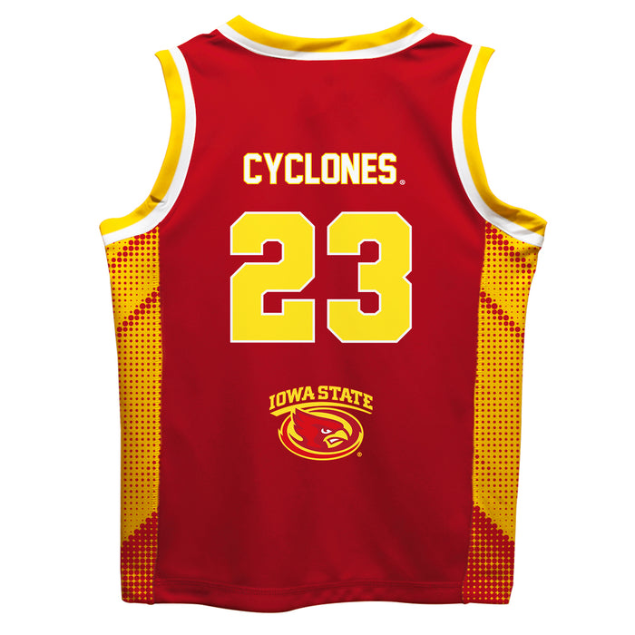 Iowa State Cyclones ISU Vive La Fete Game Day Cardinal Boys Fashion Basketball Top - Vive La Fête - Online Apparel Store