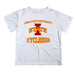 Iowa State Cyclones ISU Vive La Fete Boys Game Day V3 White Short Sleeve Tee Shirt