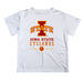 Iowa State Cyclones ISU Vive La Fete Soccer V1 White Short Sleeve Tee Shirt
