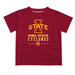 Iowa State Cyclones ISU Vive La Fete Soccer V1 Maroon Short Sleeve Tee Shirt