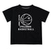 Iowa State Cyclones ISU Vive La Fete Basketball V1 Black Short Sleeve Tee Shirt