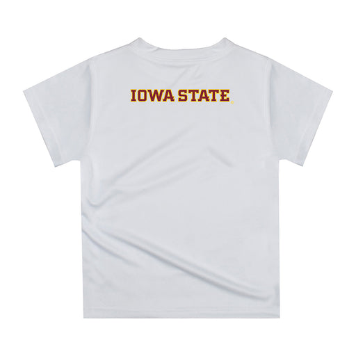 Iowa State Cyclones ISU Original Dripping Basketball Gold T-Shirt by Vive La Fete - Vive La Fête - Online Apparel Store