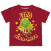Iowa State Cyclones ISU Vive La Fete Dino-Mite Boys Game Day Cardinal Short Sleeve Tee