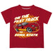 Iowa State Cyclones ISU Vive La Fete Fast Track Boys Game Day Cardinal Short Sleeve Tee