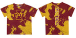 Iowa State Cyclones ISU Vive La Fete Marble Boys Game Day Cardinal Short Sleeve Tee - Vive La Fête - Online Apparel Store