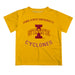 Iowa State Cyclones ISU Vive La Fete Boys Game Day V1 Gold Short Sleeve Tee Shirt