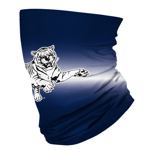 Jackson State University Tigers Vive La Fete Degrade Logo Game Day Collegiate Face Cover Soft 4 Way Stretch Neck Gaiter - Vive La Fête - Online Apparel Store