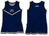 Jackson State Tigers JSU Vive La Fete Game Day Blue Sleeveless Cheerleader Dress - Vive La Fête - Online Apparel Store