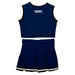 Jackson State Tigers JSU Vive La Fete Game Day Blue Sleeveless Cheerleader Set - Vive La Fête - Online Apparel Store