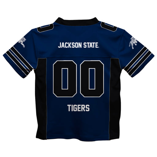 Jackson State University Tigers Vive La Fete Game Day Blue Boys Fashion Football T-Shirt - Vive La Fête - Online Apparel Store