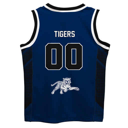 Jackson State University Tigers Vive La Fete Game Day Blue Boys Fashion Basketball Top - Vive La Fête - Online Apparel Store