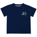 Jackson State University Tigers Hand Sketched Vive La Fete Impressions Artwork Boys Blue Short Sleeve Tee Shirt