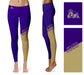 James Madison University Dukes Vive la Fete Game Day Collegiate Leg Color Block Women Purple Gold Yoga Leggings - Vive La Fête - Online Apparel Store