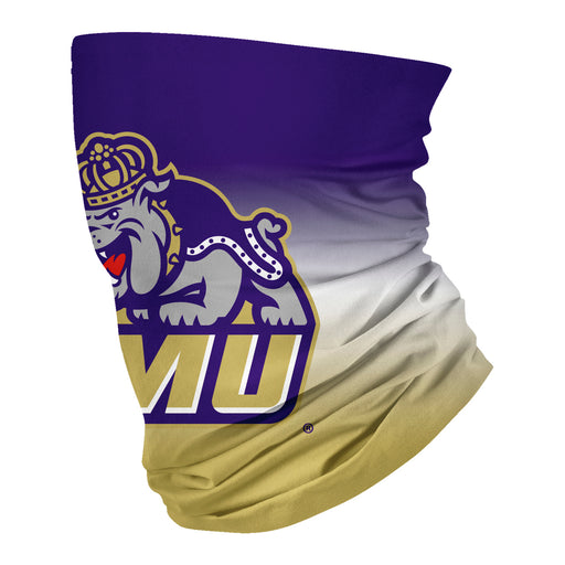 James Madison University Dukes Neck Gaiter Degrade Purple and White - Vive La Fête - Online Apparel Store
