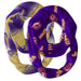 James Madison Dukes Vive La Fete All Over Logo Collegiate Women Set of 2 Light Weight Ultra Soft Infinity Scarfs