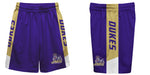 James Madison Dukes Vive La Fete Game Day Purple Stripes Boys Solid Gold Athletic Mesh Short - Vive La Fête - Online Apparel Store
