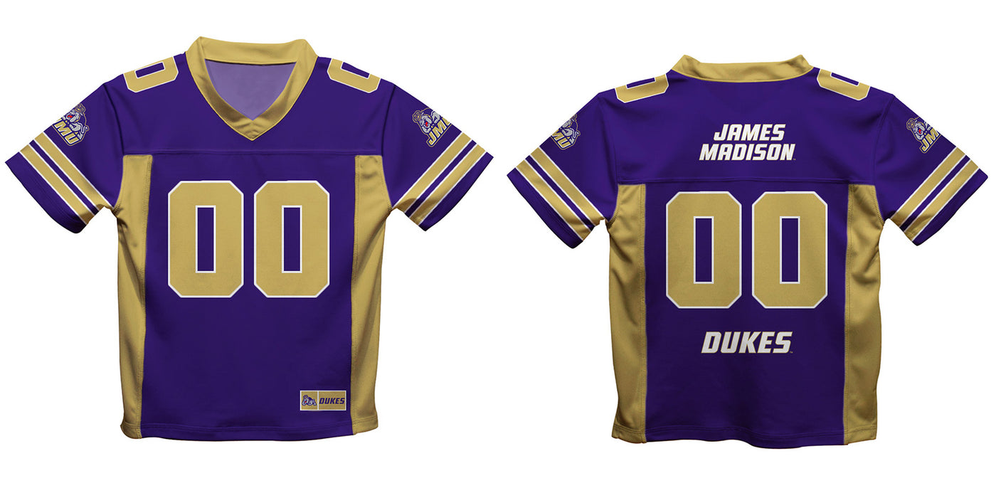 James Madison University Dukes Vive La Fete Game Day Purple Boys Fashion Football T-Shirt - Vive La Fête - Online Apparel Store