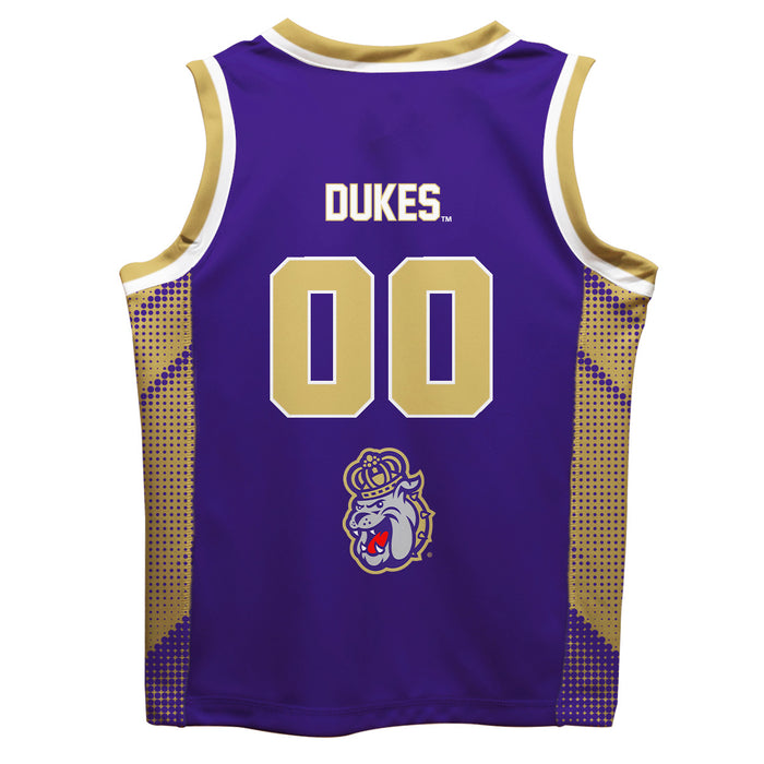 James Madison University Dukes Vive La Fete Game Day Purple Boys Fashion Basketball Top - Vive La Fête - Online Apparel Store