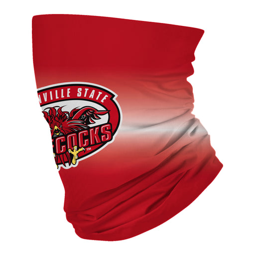 Jacksonville State Gamecocks Neck Gaiter Degrade Red and White - Vive La Fête - Online Apparel Store